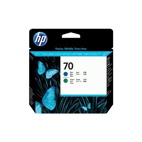 HP 70 original printhead blue and green HP 70 original printhead blue and green