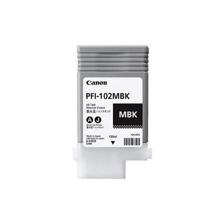 CANON PFI-102mbk Ink matte black iPF500 iPF600 iPF700 iP710 iPF720 LP17 LP24 CANON PFI-102mbk Ink matte black iPF500 iPF600 iPF700 iP710 iPF720 LP17 LP24