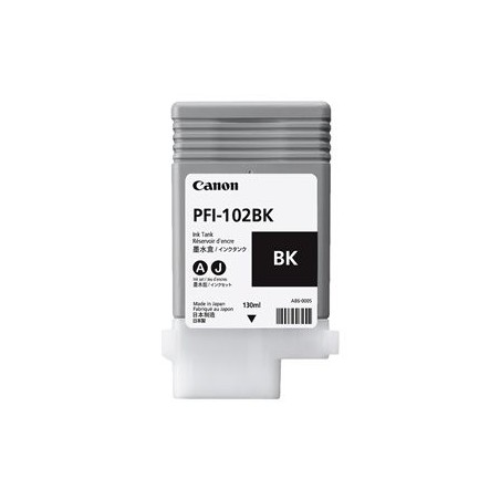 CANON PFI-102bk Ink black iPF605/650/655 iPF500 iPF600 iPF700 iP710 iPF720 LP17 LP24 CANON PFI-102bk Ink black iPF605/650/655 iPF500 iPF600 iPF700 iP710 iPF720 LP17 LP24