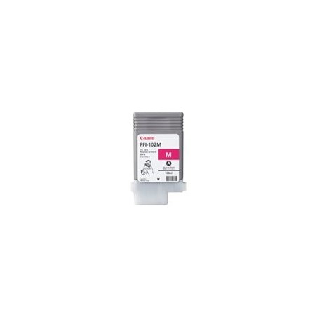 CANON PFI-102M dye ink cartridge magenta standard capacity 130ml 1-pack CANON PFI-102M dye ink cartridge magenta standard capacity 130ml 1-pack