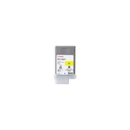 CANON PFI-102Y dye ink cartridge yellow standard capacity 130ml 1-pack CANON PFI-102Y dye ink cartridge yellow standard capacity 130ml 1-pack