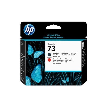 HP 73 printhead chromatic red matte black and chromatic red 1-pack HP 73 printhead chromatic red matte black and chromatic red 1-pack