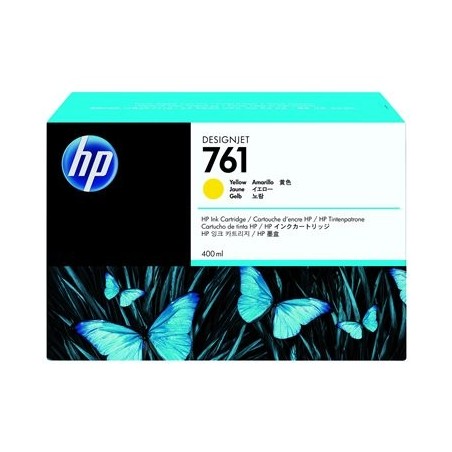 HP 761 original ink cartridge yellow standard capacity 400ml 1-pack HP 761 original ink cartridge yellow standard capacity 400ml 1-pack