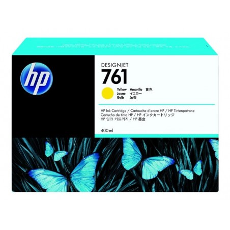 HP 761 original ink cartridge yellow standard capacity 400ml 1-pack HP 761 original ink cartridge yellow standard capacity 400ml 1-pack
