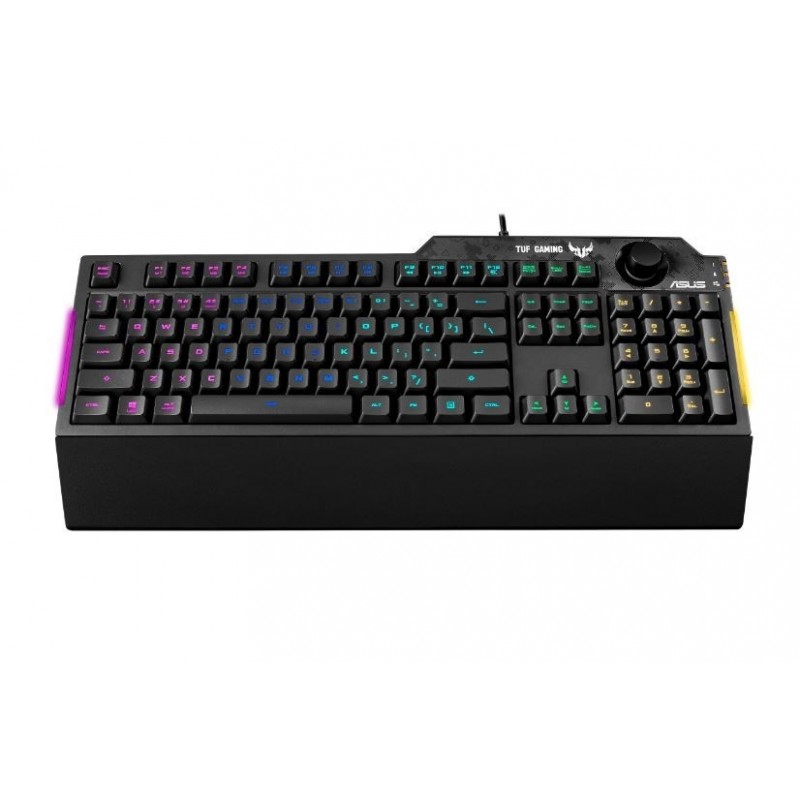 Klawiatura TUF Gaiming K1 RGB lighting/USB/black Klawiatura TUF Gaiming K1 RGB lighting/USB/black