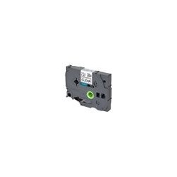 BROTHER TZES131 Taśma Brother 12mm BLACK ON CLEAR ADHESIVE TAPE BROTHER TZES131 Taśma Brother 12mm BLACK ON CLEAR ADHESIVE TAPE