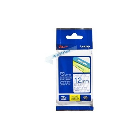 BROTHER TZE133 Taśma Brother 12mm BLUE ON CLEAR BROTHER TZE133 Taśma Brother 12mm BLUE ON CLEAR