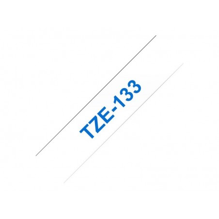 BROTHER TZE133 Taśma Brother 12mm BLUE ON CLEAR BROTHER TZE133 Taśma Brother 12mm BLUE ON CLEAR
