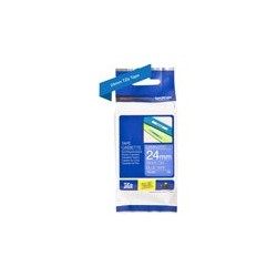 BROTHER TZE555 Taśma Brother 24mm WHITE ON BLUE BROTHER TZE555 Taśma Brother 24mm WHITE ON BLUE