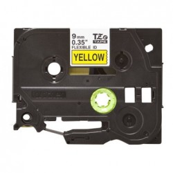 BROTHER TZEFX621 Taśma Brother 9mm BLACK ON YELLOW FLEXIBLE ID BROTHER TZEFX621 Taśma Brother 9mm BLACK ON YELLOW FLEXIBLE ID