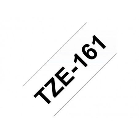 BROTHER TZE161 Taśma Brother 36mm BLACK ON CLEAR BROTHER TZE161 Taśma Brother 36mm BLACK ON CLEAR