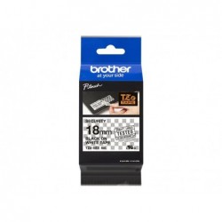 BROTHER TZESE4 Taśma Brother 18mm BLACK ON WHITESECURITY TAPE BROTHER TZESE4 Taśma Brother 18mm BLACK ON WHITESECURITY TAPE