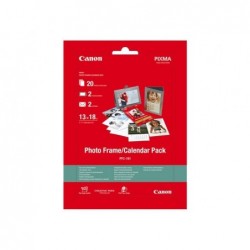 CANON 2xPhotoframe / Calender 2x white envelopes Canon Photo Paper Plus Glossy II (PP-201) 20 Sheet CANON 2xPhotoframe / Calender 2x white envelopes Canon Photo Paper Plus Glossy II (PP-201) 20 Sheet
