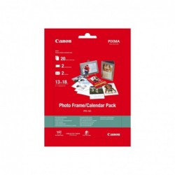 CANON 2xPhotoframe / Calender 2x white envelopes Canon Photo Paper Plus Glossy II (PP-201) 20 Sheet CANON 2xPhotoframe / Calender 2x white envelopes Canon Photo Paper Plus Glossy II (PP-201) 20 Sheet