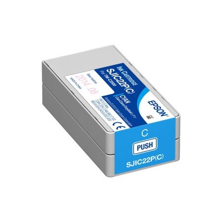 EPSON C33S020602 Tusz Epson cyan ink bottle 32,5 ml ColorWorks TM-C3500 EPSON C33S020602 Tusz Epson cyan ink bottle 32,5 ml ColorWorks TM-C3500
