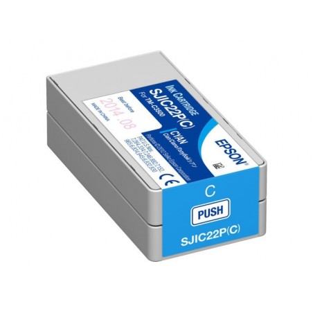 EPSON C33S020602 Tusz Epson cyan ink bottle 32,5 ml ColorWorks TM-C3500 EPSON C33S020602 Tusz Epson cyan ink bottle 32,5 ml ColorWorks TM-C3500