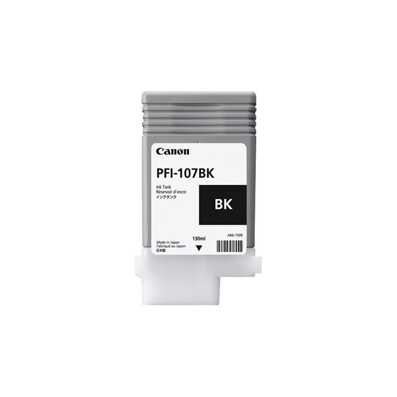 CANON PFI-107 BK Ink black 130ml iPF680/685 iPF780/785