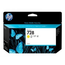 HP 728 130-ml Yellow Ink Cartridge HP 728 130-ml Yellow Ink Cartridge