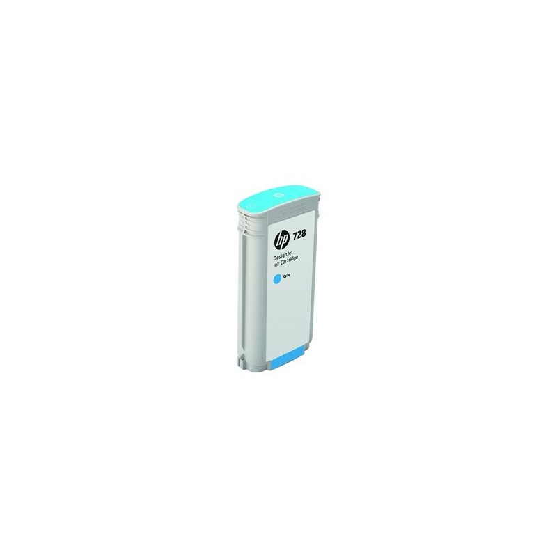 HP 728 130-ml Cyan Ink Cartridge