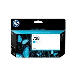 HP 728 130-ml Cyan Ink Cartridge HP 728 130-ml Cyan Ink Cartridge