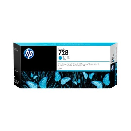 HP 728 300-ml Cyan Ink Cartridge HP 728 300-ml Cyan Ink Cartridge