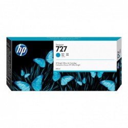 HP 727 300-ml Ink Cartridge Cyan HP 727 300-ml Ink Cartridge Cyan