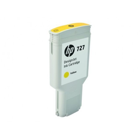 HP 727 300-ml Ink Cartridge Yellow HP 727 300-ml Ink Cartridge Yellow