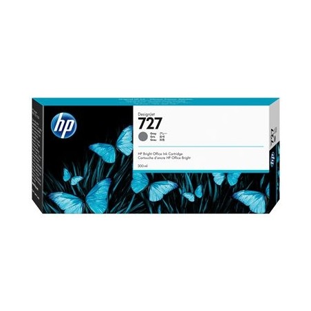 HP 727 300-ml Ink Cartridge Gray HP 727 300-ml Ink Cartridge Gray