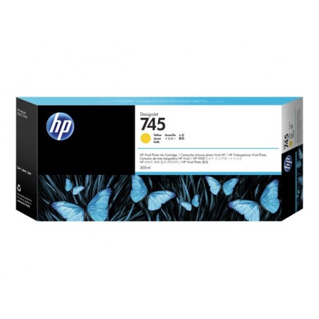 HP F9K02A Tusz HP 745 Yellow 300 ml Pro MFP / Z5600 / Z2600 HP F9K02A Tusz HP 745 Yellow 300 ml Pro MFP / Z5600 / Z2600
