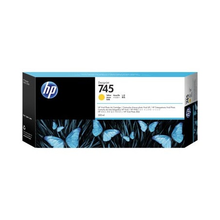 HP F9K02A Tusz HP 745 Yellow 300 ml Pro MFP / Z5600 / Z2600 HP F9K02A Tusz HP 745 Yellow 300 ml Pro MFP / Z5600 / Z2600