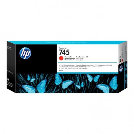 HP F9K06A Tusz HP 745 Chromatic Red 300 ml Pro MFP / Z5600 / Z2600 HP F9K06A Tusz HP 745 Chromatic Red 300 ml Pro MFP / Z5600 / Z2600