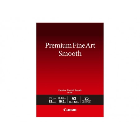 CANON FA-SM1 A3 Fine Art Paper 25 sheets CANON FA-SM1 A3 Fine Art Paper 25 sheets