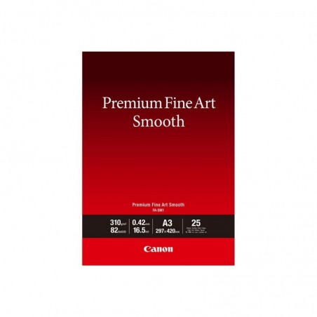 CANON FA-SM1 A3 Fine Art Paper 25 sheets CANON FA-SM1 A3 Fine Art Paper 25 sheets