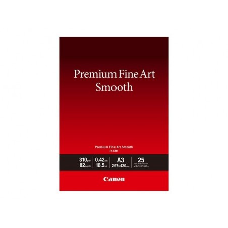CANON FA-SM1 A3 Fine Art Paper 25 sheets CANON FA-SM1 A3 Fine Art Paper 25 sheets