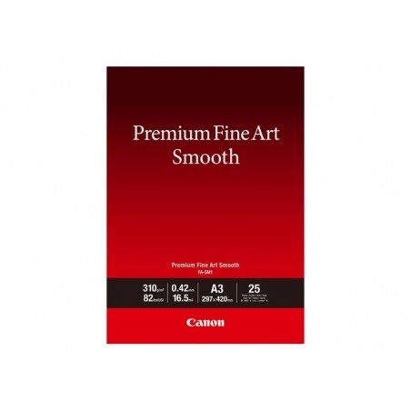 CANON FA-SM1 A3 Fine Art Paper 25 sheets CANON FA-SM1 A3 Fine Art Paper 25 sheets