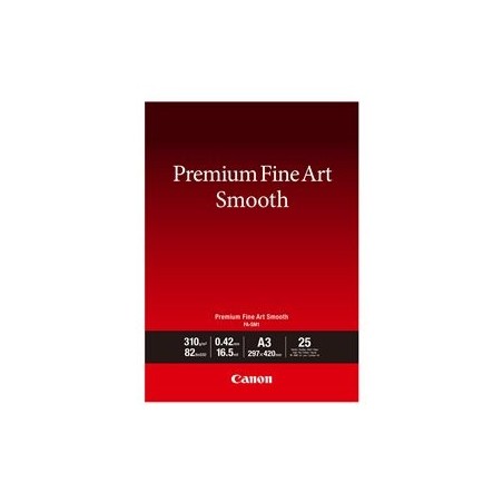 CANON FA-SM1 A3 Fine Art Paper 25 sheets CANON FA-SM1 A3 Fine Art Paper 25 sheets