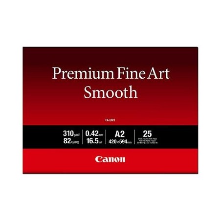 CANON FA-SM1 A2 Fine Art Paper 25 sheets CANON FA-SM1 A2 Fine Art Paper 25 sheets