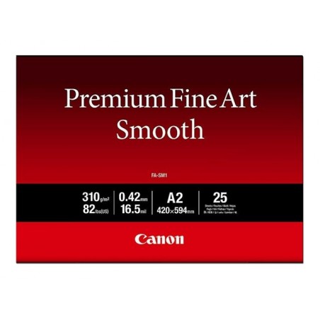 CANON FA-SM1 A2 Fine Art Paper 25 sheets CANON FA-SM1 A2 Fine Art Paper 25 sheets