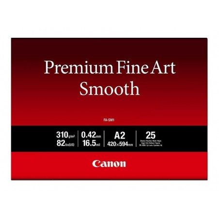 CANON FA-SM1 A2 Fine Art Paper 25 sheets CANON FA-SM1 A2 Fine Art Paper 25 sheets