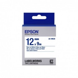 EPSON LK-4WLN Standard Bleu/Blanc 12/9 EPSON LK-4WLN Standard Bleu/Blanc 12/9