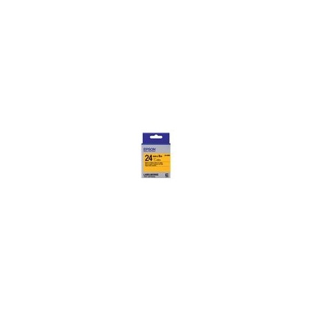 EPSON LK-6YBP Couleur pastel Noir/Jaune EPSON LK-6YBP Couleur pastel Noir/Jaune