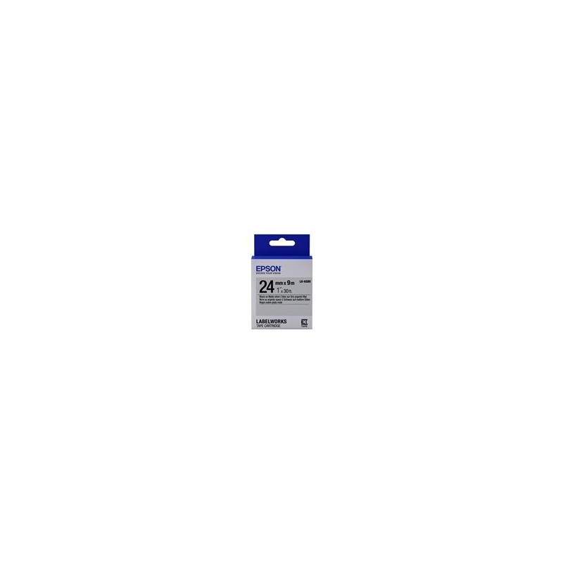 EPSON LK-6SBE Mat argent Noir/Argent mat