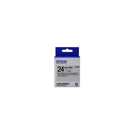 EPSON LK-6SBE Mat argent Noir/Argent mat