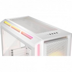 Obudowa iCUE 5000T LX RGB Mid Tower Biała Obudowa iCUE 5000T LX RGB Mid Tower Biała