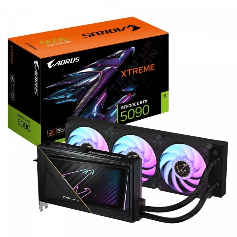 Karta graficzna RTX 5090 AORUS XTREME WATERFORCE 32GB 512bit GD 
