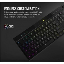 Klawiatura K100 RGB Air Wireless Ultra Thin Cherry MX Klawiatura K100 RGB Air Wireless Ultra Thin Cherry MX