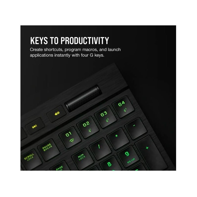 Klawiatura K100 RGB Air Wireless Ultra Thin Cherry MX Klawiatura K100 RGB Air Wireless Ultra Thin Cherry MX