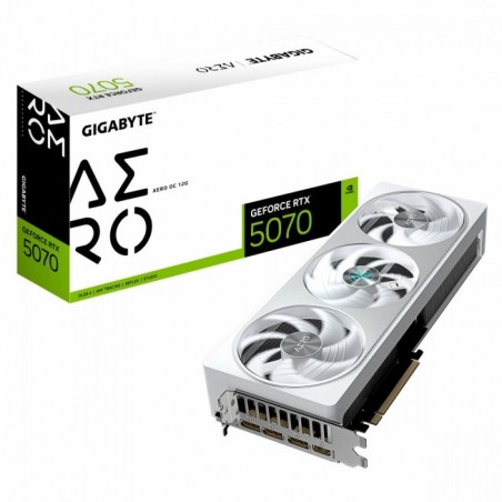 Karta graficzna RTX 5070 AERO OC 12GB GDDR7 192bit HDMI/DP Karta graficzna RTX 5070 AERO OC 12GB GDDR7 192bit HDMI/DP