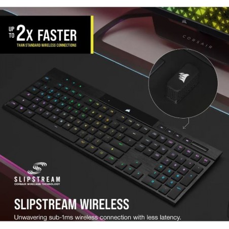 Klawiatura K100 RGB Air Wireless Ultra Thin Cherry MX Klawiatura K100 RGB Air Wireless Ultra Thin Cherry MX