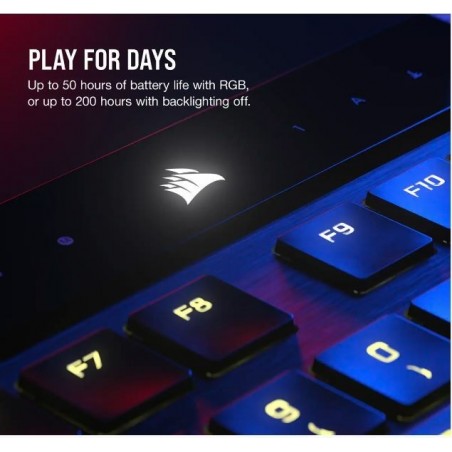 Klawiatura K100 RGB Air Wireless Ultra Thin Cherry MX Klawiatura K100 RGB Air Wireless Ultra Thin Cherry MX